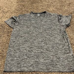 Gray and black men’s tee